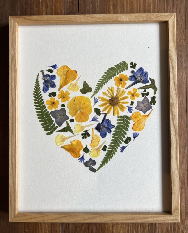 Inscription à l’atelier créatif du 24.10.2025 «  Cadre avec fleurs séchées à plat »