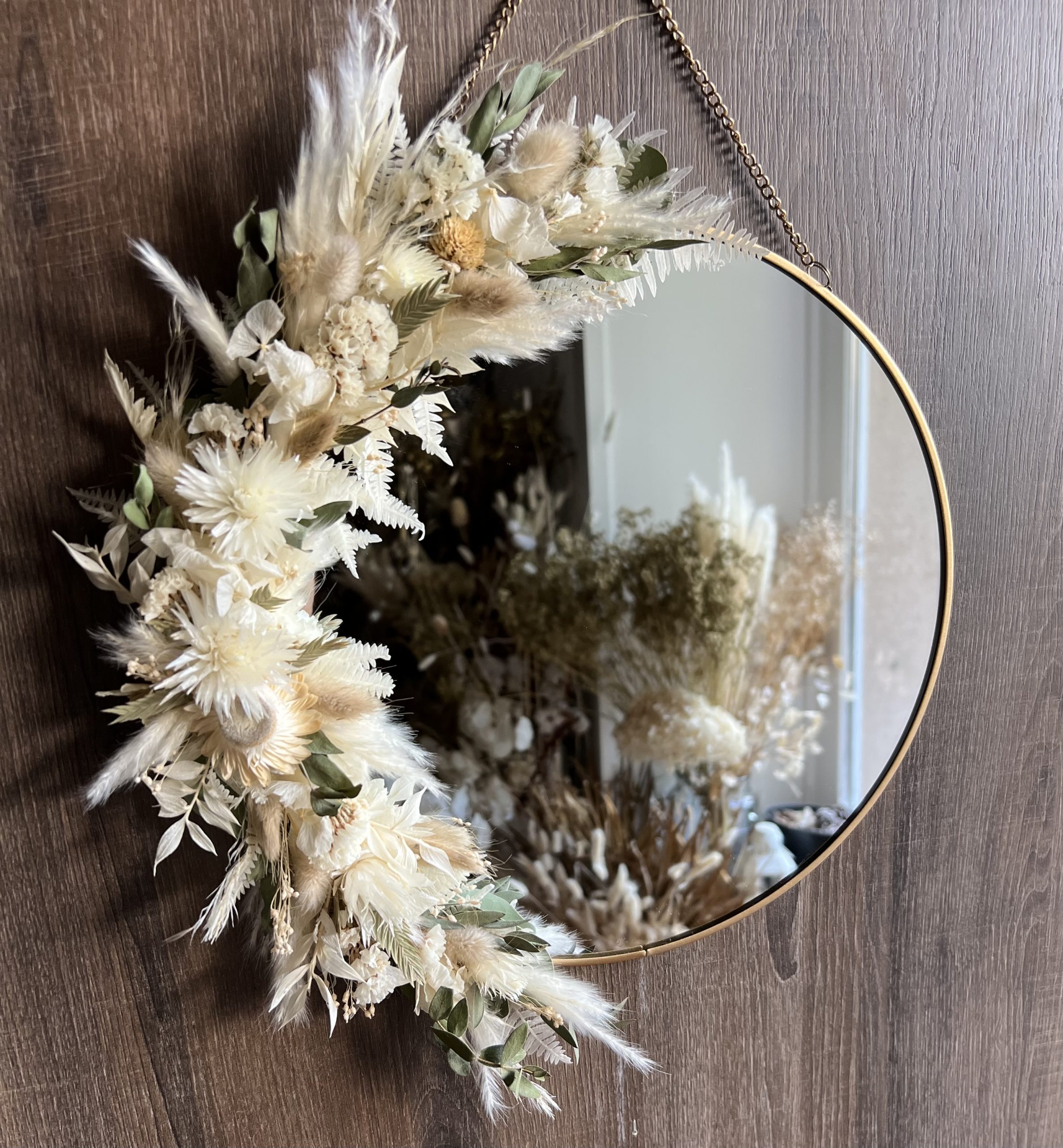 Inscription à l’atelier créatif du 11.02.2026 « miroir avec fleurs séchées »