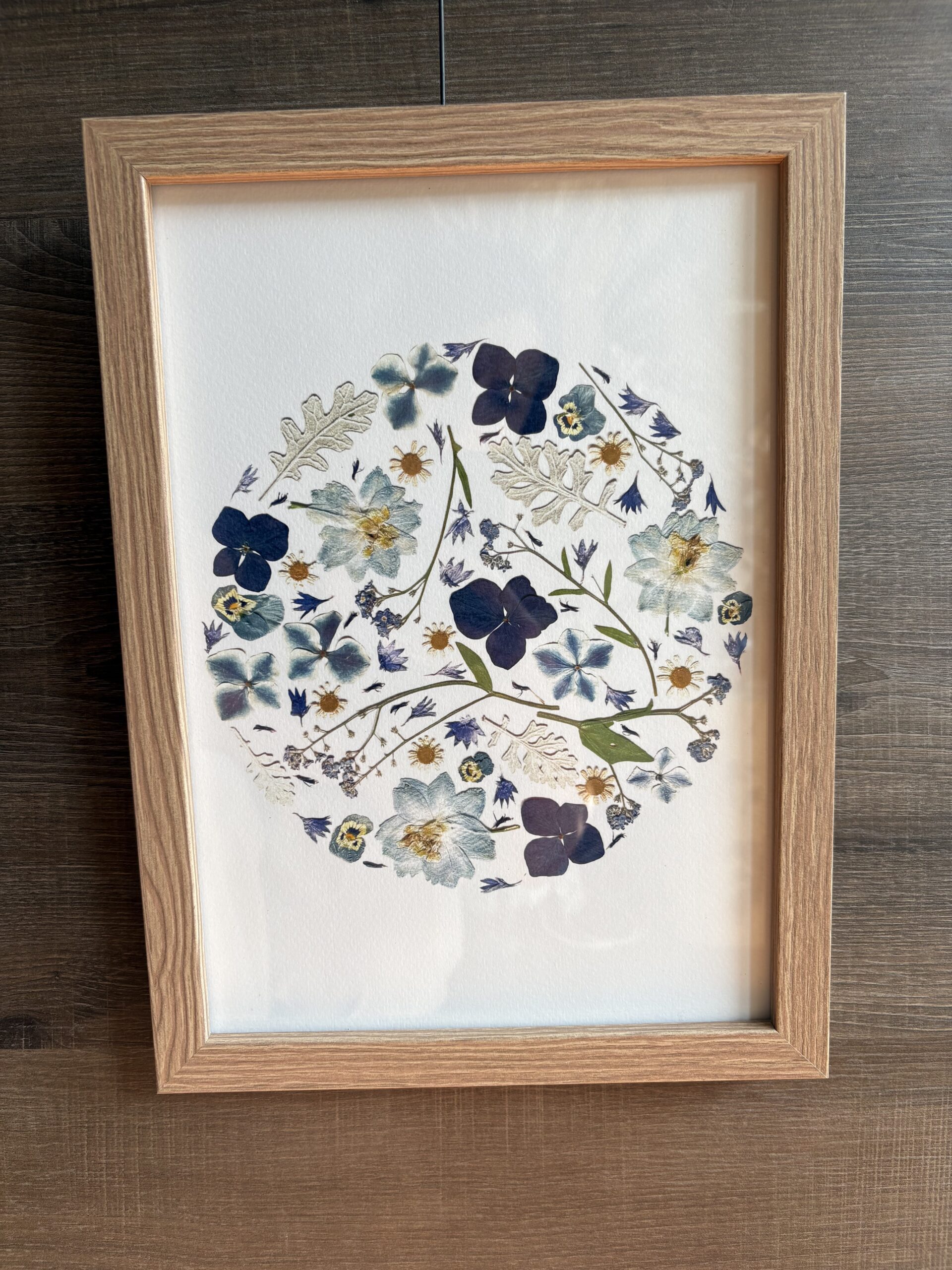 Inscription à l’atelier créatif du 19.10.2025 « Cadre avec fleurs séchées à plat »