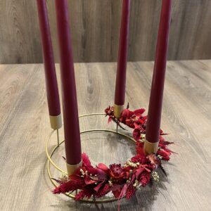 Inscription à l’atelier créatif du 26.11.2026 « Couronne de l'Avent avec fleurs séchées »